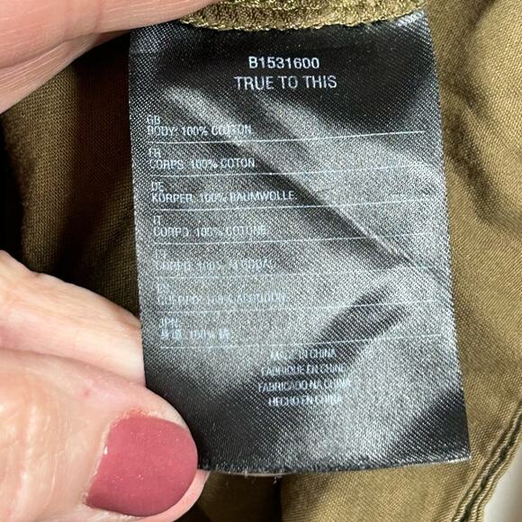 Volcom True To This Cropped Jacket Women’s Size XL Casual Neutral Street Skater - Picture 4 of 7